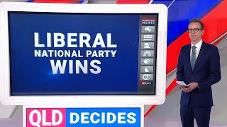 Sky News projects Liberal National Party to win Queensland election [upl. by Enrica]