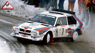 Rallye MonteCarlo 1986  Group B Passats de canto Telesport [upl. by Ara]