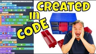 Auto Generate 3D Prints using Tinkercad Code Blocks [upl. by Keefe]