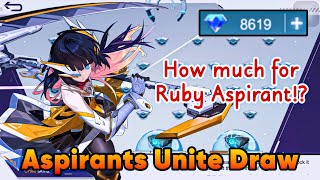 RUBY ASPIRANT SKIN DRAW✨ How much💎 do I spend  Mobile Legends [upl. by Rainger991]