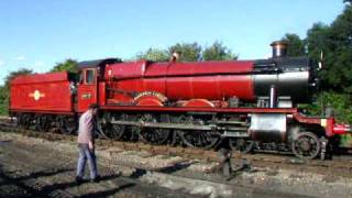 5972 Hogwarts Castle at Toddington with 3440 City of Truro [upl. by Reisinger]