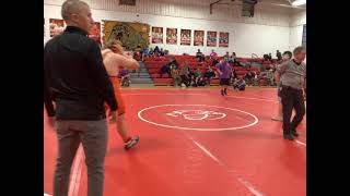 Edington Noah v Sanders L Pittsburg HS 120724 W PIN 215 [upl. by Morris]