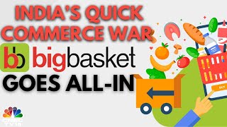 Tata Owned BigBasket Bets Big On Their Quick Delivery Space  CNBC TV18 [upl. by Karissa5]