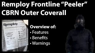 Overview of Remploy Frontline Peeler CBRN Coverall  Features Benefits amp Warnings [upl. by Davies491]