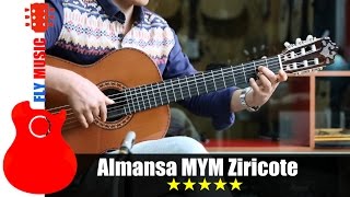 Almansa MYM ziricote guitars review吉他评测 [upl. by Letizia]