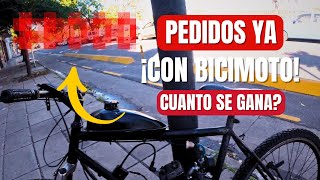 SE HACE MAS DINERO EN BICI MOTO  PEDIDOS YA [upl. by Naiva]