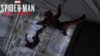 Beating All Roxxon Labs With Stealth Only In SpiderMan Miles Morales [upl. by Quintie726]