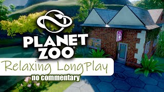 No Commentary RELAXING PLANET ZOO LONGPLAY  Chill Gameplay Only ASMR for Sleep or Work [upl. by Atiuqiram]