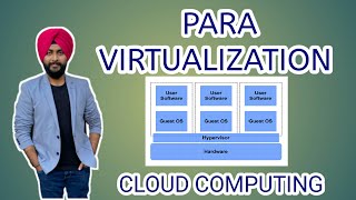 Cloud Computing  Para Virtualization [upl. by Sorvats522]