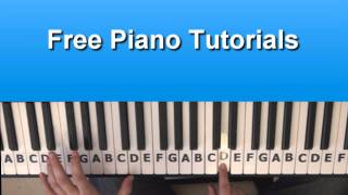 How To Play Rumor Has It  Adele s On Piano Tutorial [upl. by Veriee]