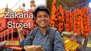 Zakaria Street Food Kolkata ❤️ Ramzan 2024 🔥Kolkata Street foodKebabBiryani Bong Insane [upl. by Seigel]