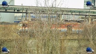 Locomotiva 060DG quotMulaquot LDE150005 Old Dieselok in CET Oradea  05 January 2018 [upl. by Gnihc]