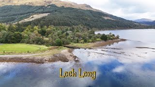 Loch Long by Drone [upl. by Yeltnerb]