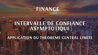 Intervalle de confiance asymptotique [upl. by Kirit]