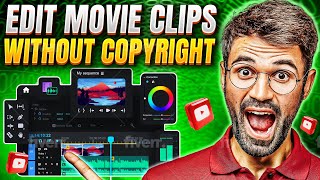 How to Edit Movie Clips on YouTube without Copyright Issues 2024 [upl. by Roper]