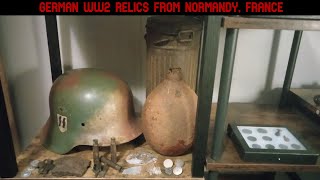 German WW2 Relics from Normandy incl Omaha Beach amp Falaise Pocket [upl. by Eiznek335]