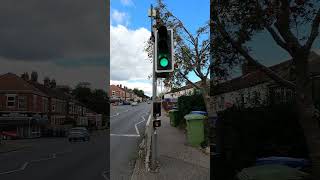 Norwich Aylsham Road A1402 Siemens Helios CLS Traffic Lights Puffin Crossing [upl. by Claudia477]