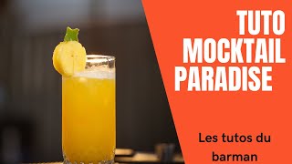 TUTO MOCKTAIL PARADISE FORMATION BARMAN [upl. by Qirat]