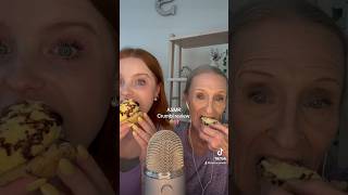 ASMR Trying Crumbl Cookies With My Grandma 👵🏻🎀 [upl. by Laersi]