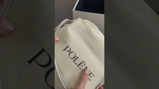 Polene Paris Beri unboxing 🤍 polene poleneparis poleneparishandbag poleneberi poleneparisberi [upl. by Vaclav18]