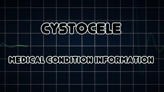 Cystocele Medical Condition [upl. by Bethena]