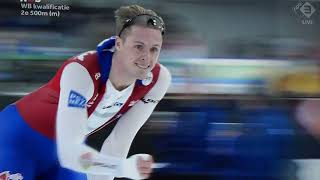 Kwalificatie schaatsen Thialf in Heerenveen jaar 2024 mannen 500 meter [upl. by Agle146]