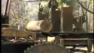 Railway Tie Association  Automatic Sawmill Operation [upl. by Airbmat506]