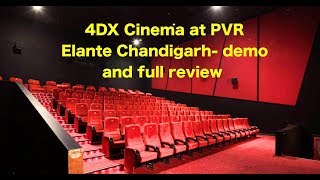 PVR 4dx cinema review and experience Chandigarh [upl. by Gerald]