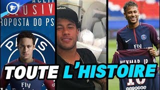 Chronologie de l’hallucinant transfert de Neymar au PSG [upl. by Zildjian367]