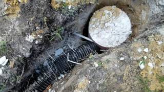 How to make a dry well for yard drainage [upl. by Eiclud291]