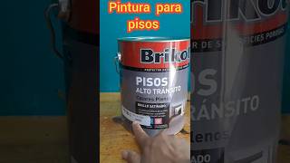 Como pintar un piso de cemento no más baldosas ni mosaicos PINTURAPARAPISOS pinterest painting [upl. by Annyl]