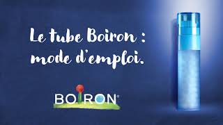 Mode demploi du tube homéopathique Boiron [upl. by Anayra]