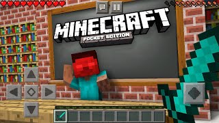 Monster School  Epic Minecraft Pocket Edition CHALLENGE  MCPE Minecraft Animation [upl. by Eima308]