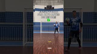 Regras para goleiros de futsal goleiro futsal dicas tutorial futebol [upl. by Maxima782]