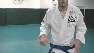 Rener Gracie on How to Tie the Belt [upl. by Nofets]