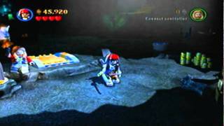 Lego Pirates of the Caribbean Walkthrough 15 Isla De Muerta [upl. by Eniad402]