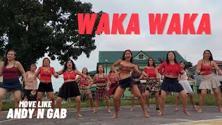 Waka Waka  SHAKIRA  Super Energetic Dance Choreo [upl. by Nosnevets]