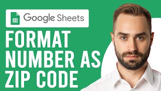 How to Format a Number as Zip Code in Google Sheets Working with Zip Code Format in Google Sheets [upl. by Estren]