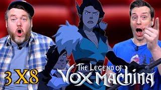 Time to Rally the NPCs  The Legend of Vox Machina Season 3 Eps 8 Reaction [upl. by Josepha926]