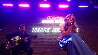 Tate McRae  hurt my feelings acoustic live at Youtube Music Nights in Lafayette London [upl. by Nibaj]