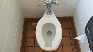 192 American Standard Washbrook Urinal and Madera Toilet in TTU Brown Hall [upl. by Domenech]