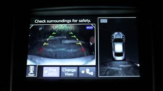 Infiniti Q50  Around View Monitor [upl. by Eilloh]