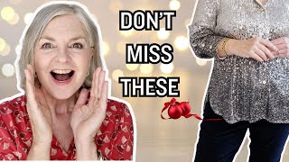 SPARKLING Marks amp Spencer Christmas Fashion Haul That FLATTERS Women over 50 [upl. by Geanine]