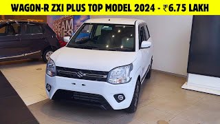 Maruti Wagonr Zxi Plus Top Model 2024  कीमत सिर्फ़ 675 लाख 😎  Wagonr Zxi Plus 2024 [upl. by Nerrag811]