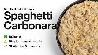 Huel Spaghetti Carbonara Launch Video [upl. by Llenil]