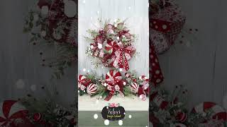 Peppermint Christmas Holiday Decor [upl. by Picco]