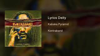 Kabaka Pyramid  Lyrics Deity Official Audio  Kontraband Album [upl. by Netsirhk]