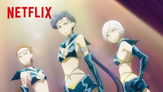 The Sailor Star Lights  Pretty Guardian Sailor Moon Cosmos The Movie  Clip  Netflix Anime [upl. by Charissa]