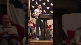 Eagle Court of Honor Speech [upl. by Torrey]