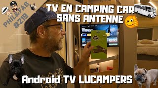 La TV en Camping Car SANS ANTENNE 📺🚍📺 [upl. by Adnoluy835]